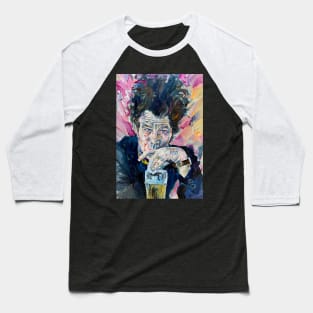 TOM WAITS oil portrait Baseball T-Shirt